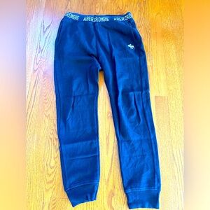 Abercrombie Navy Blue Joggers boys 13/14
